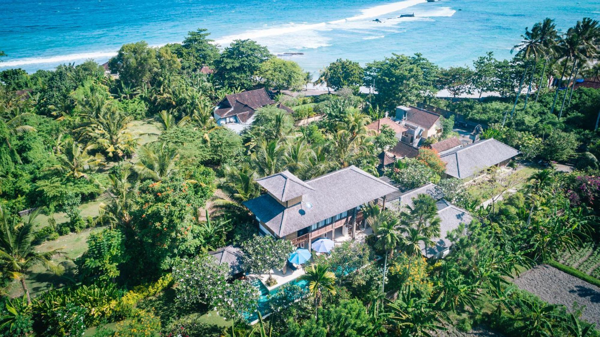 Villa Rumah Isah Candidasa Exterior foto